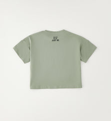 t-shirt crop ragazza