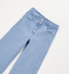 jeans palazzo ragazza