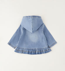 giacca denim bambina