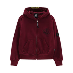 felpa con zip ragazza