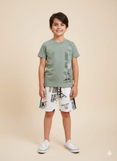 t-shirt manica corta bambino/ragazzo