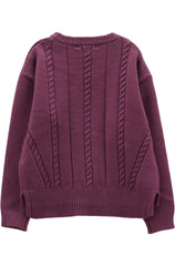 maglia in tricot da bambina e ragazza