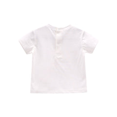 completo salopette corta bambino