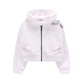 felpa con cappuccio bambina/ragazza