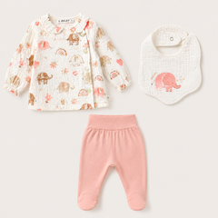 completo tre pezzi neonata