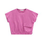 t-shirt manica corta bambina/ragazza