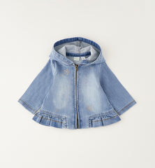 giacca denim bambina