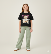 pantaloni a palazzo ragazza