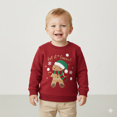 felpa bambino natalizia