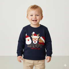 felpa bambino natalizia