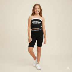 leggings ciclista ragazza