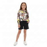 felpa con cappuccio ragazza