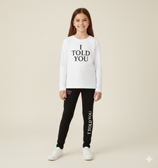 maglietta manica lunga ragazza