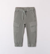 pantalone tessuto navetta lungo