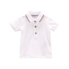 completo polo e salopette bambino