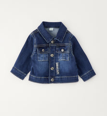 giubbino denim bambina