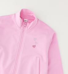 felpa con zip bambina