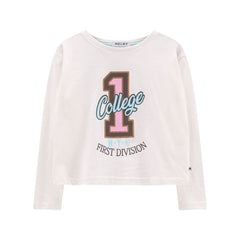 maglietta manica lunga bambina/ragazza