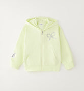 felpa con zip bambina