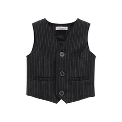 gilet punto milano gessato con lurex ragazza