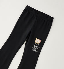 Leggings a zampa bambina