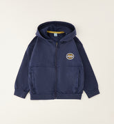 felpa con zip bambino