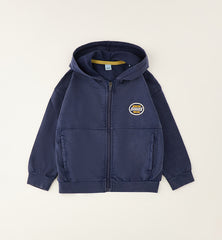 felpa con zip bambino