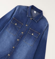 camicia denim ragazzo