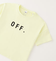 t-shirt crop ragazza