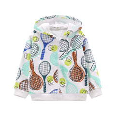 felpa con zip e cappuccio bambino