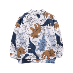 felpa con zip bambino