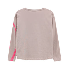 maglietta manica lunga ragazza