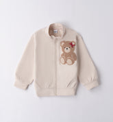 felpa con zip bambina