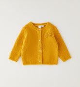 Cardigan in maglia bouclé