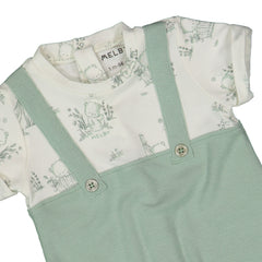 completo salopette neonato