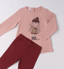 completo manica lunga bambina