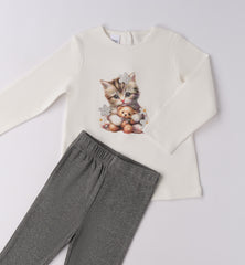 completo manica lunga bambina