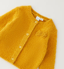 Cardigan in maglia bouclé