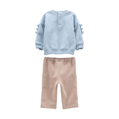 completo felpa e pantaloni bambino