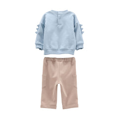 completo felpa e pantaloni bambino