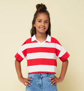 polo crop ragazza