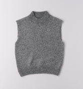 gilet in maglia ragazza
