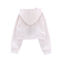 felpa con cappuccio ragazza