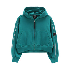 felpa con cappuccio ragazza