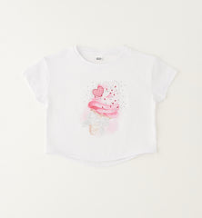 maglietta manica corta bambina