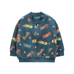 felpa con zip bambino