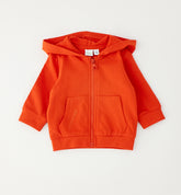felpa con zip e cappuccio bambino