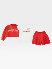 completo 3 pezzi bambina