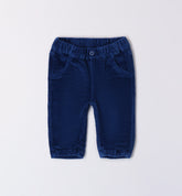 pantalone tessuto navetta lungo