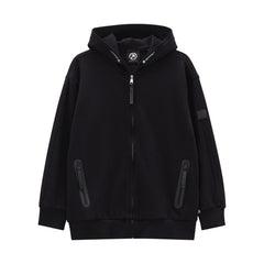 felpa con cappuccio e zip ragazzo